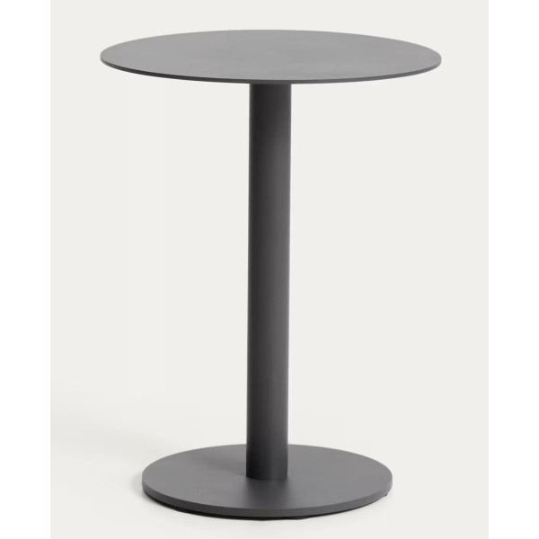 Журнальний столик La Forma Asinara O00694RR15 Графіт Ø 40 см-3
