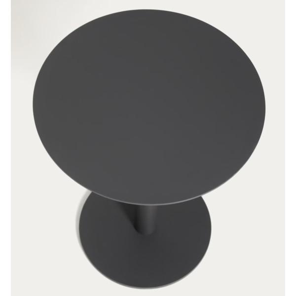 Журнальний столик La Forma Asinara O00694RR15 Графіт Ø 40 см-4
