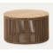 Кавовий столик La Forma DANDARA J0300093JJ12 Бежевий Ø 70 см-6-thumb
