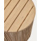 Кавовий столик La Forma DANDARA J0400039JJ12 Бежевий Ø 40 см-6-thumb