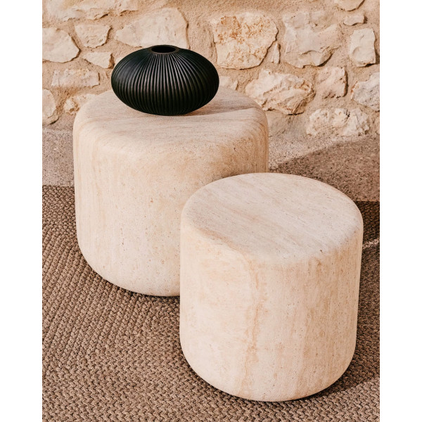 Приставной столик La Forma Drasi O00026CE39 Ø 46 см-3