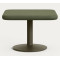 Вуличний кавовий столик La Forma Esilda T00151PR19 Зелений 70х70 см-0-thumb