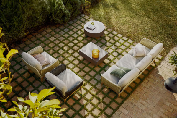 Журнальний столик La Forma GARBET J0300032PR09 Ø 80 см-3