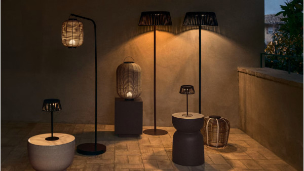 Вуличний журнальний столик La Forma Garbet J2200014PR09 Коричневий Ø 32 см-3