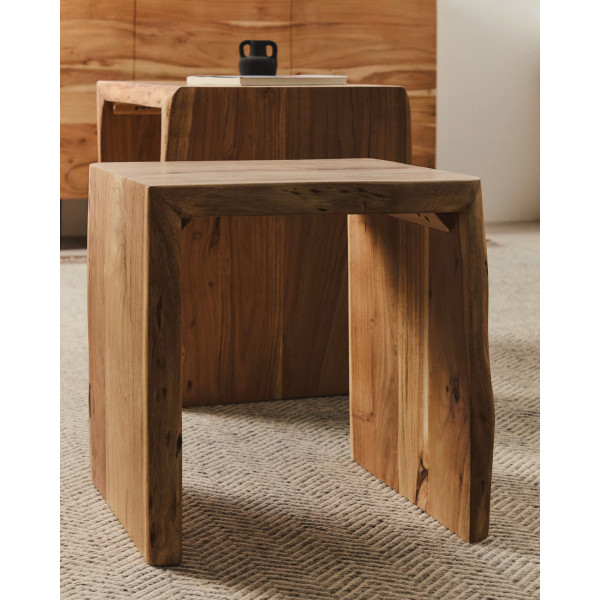 Набір з 2-х кавових столів La Forma Lomiri T00140MA11-1