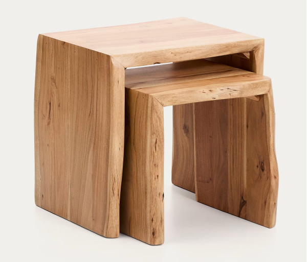 Набір з 2-х кавових столів La Forma Lomiri T00140MA11-2