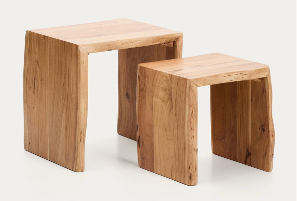 Набір з 2-х кавових столів La Forma Lomiri T00140MA11-3