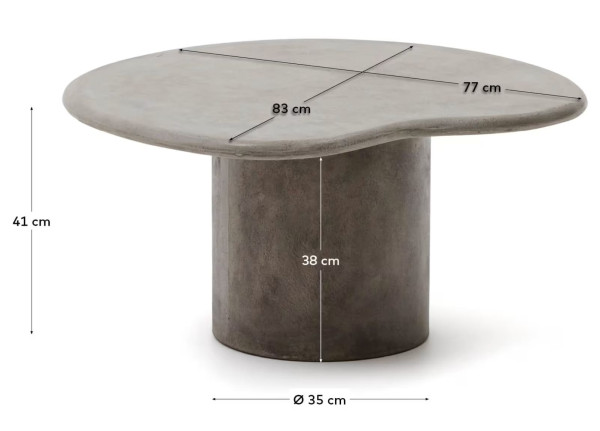 Кавовий столик La Forma MACARELLA J0300045PR14-4