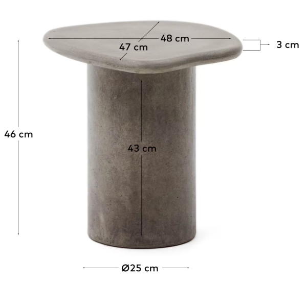 Кофейный столик La Forma MACARELLA J0300048PR14-4