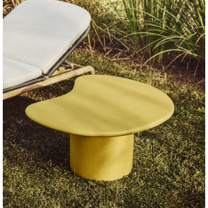 Кавовий столик La Forma MACARELLA J0300045PR31 Жовтий