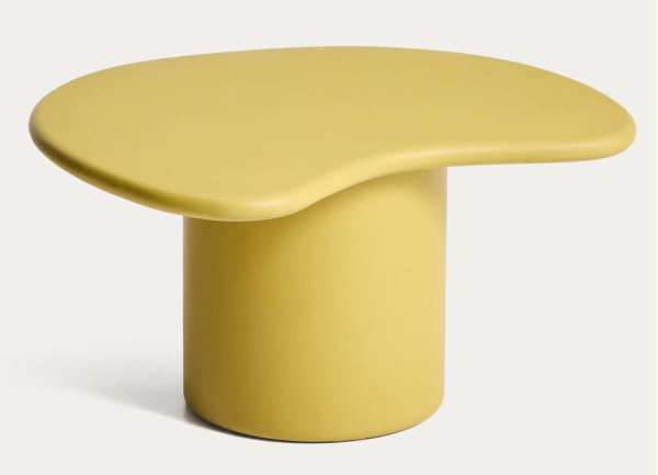 Кофейный столик La Forma MACARELLA J0300045PR31 Желтый-2
