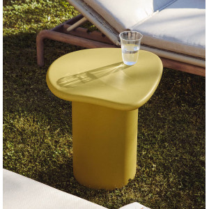 Кавовий столик La Forma MACARELLA J0300048PR31 Жовтий