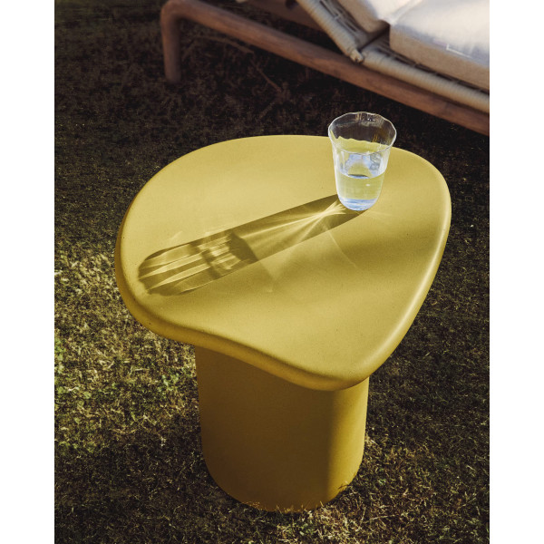 Кавовий столик La Forma MACARELLA J0300048PR31 Жовтий-1