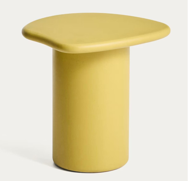 Кавовий столик La Forma MACARELLA J0300048PR31 Жовтий-4