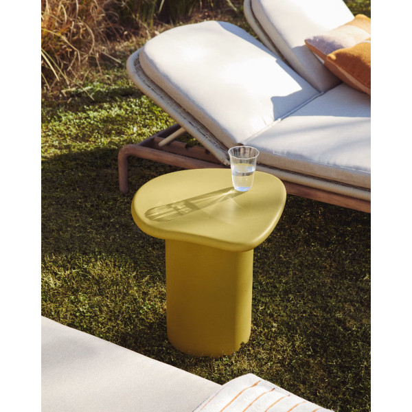 Кавовий столик La Forma MACARELLA J0300048PR31 Жовтий-2