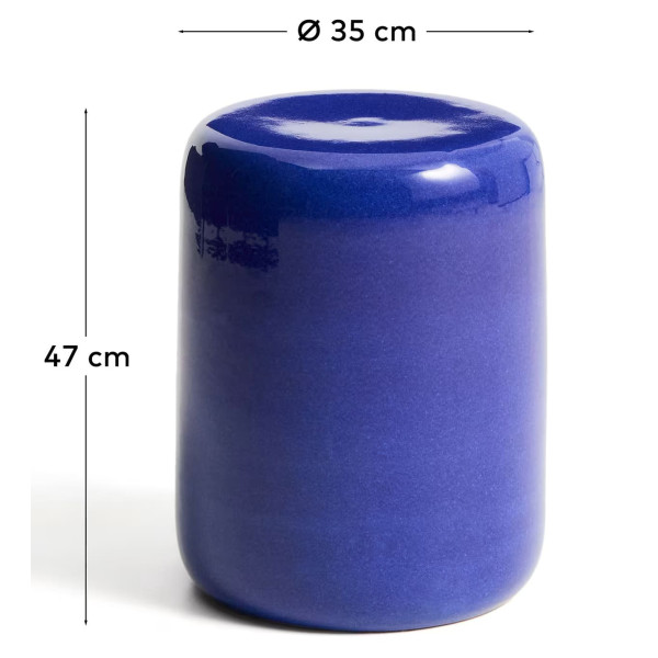 Журнальный столик La Forma MESQUIDA O00459KK26 Синий Ø 35 см-6