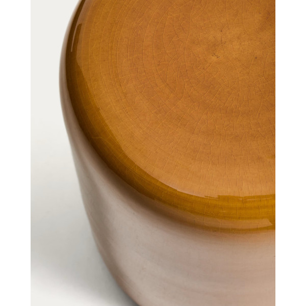 Журнальный столик La Forma MESQUIDA O00459KK29 Горчичный Ø 35 см-6