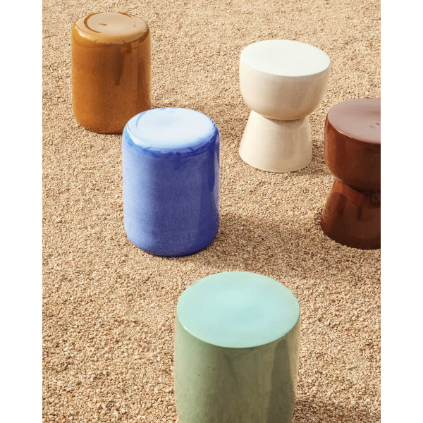 Журнальный столик La Forma MESQUIDA O00460KK06 Бирюзовый Ø 35 см-1