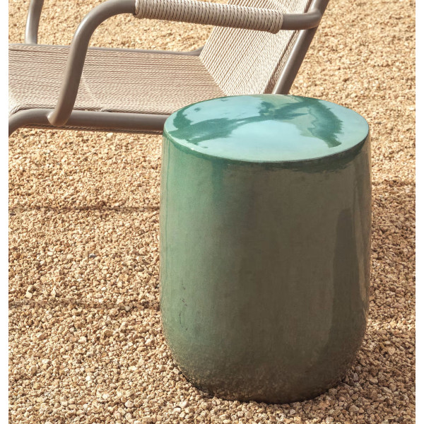 Журнальный столик La Forma MESQUIDA O00460KK06 Бирюзовый Ø 35 см-0