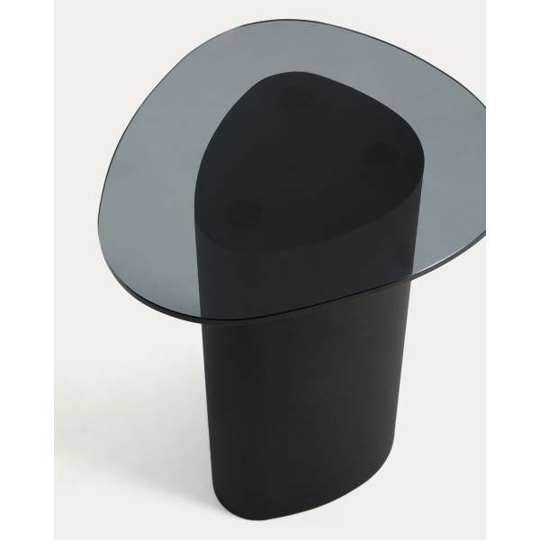 Журнальный столик La Forma Olir T00229CR01 Черний 48х47 см-2