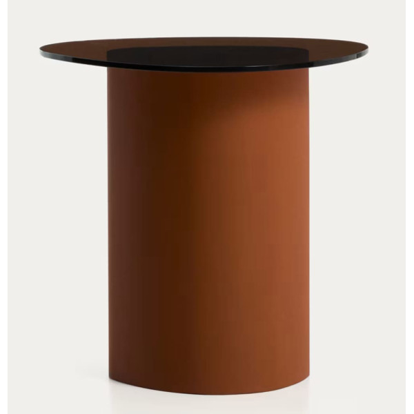 Журнальный столик La Forma Olir T00229CR10 Коричневый 48х47 см-3