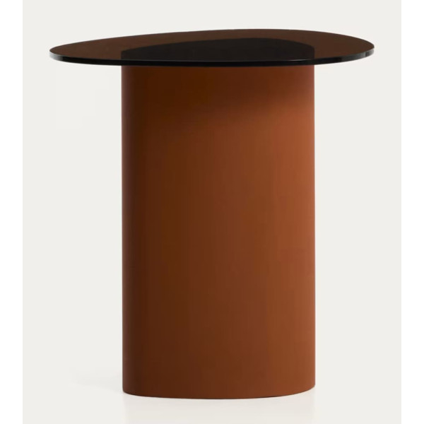Журнальный столик La Forma Olir T00229CR10 Коричневый 48х47 см-4