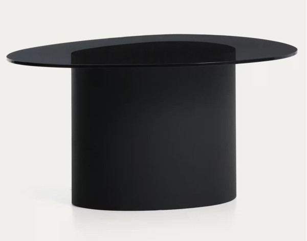 Журнальный столик La Forma Olir T00230CR01 Черный 82х74 см-1