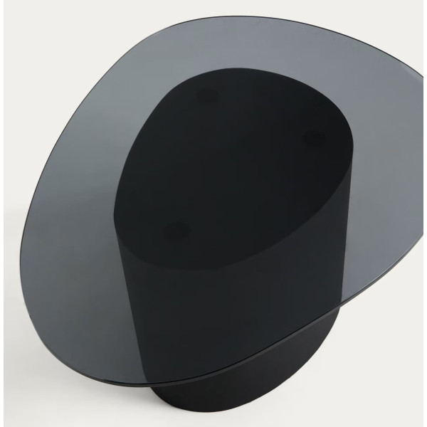 Журнальный столик La Forma Olir T00230CR01 Черный 82х74 см-2