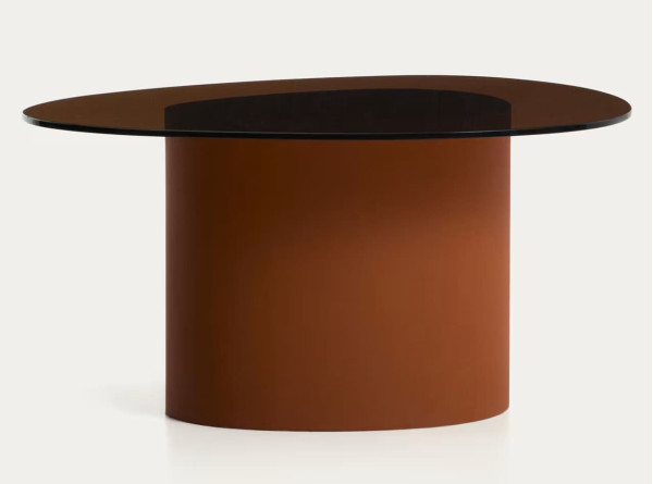 Журнальный столик La Forma Olir T00230CR10 Коричневый 82х74 см-1