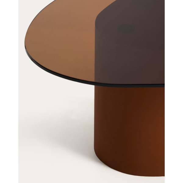 Журнальный столик La Forma Olir T00230CR10 Коричневый 82х74 см-4