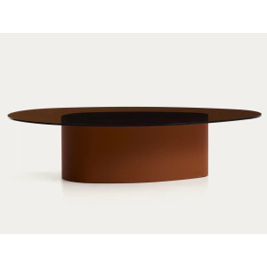 Журнальный столик La Forma Olir T00231CR10 Коричневый 140х80 см