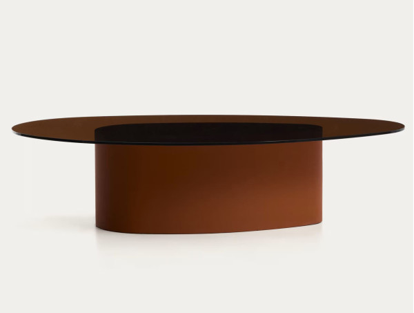 Журнальний столик La Forma Olir T00231CR10 Коричневий 140х80 см-0