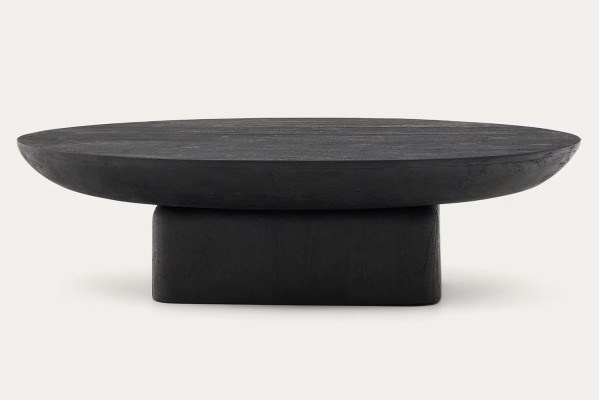 Кавовий столик La Forma Ovak T00036MA01 Чорний-3