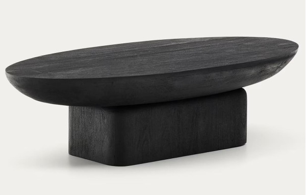 Кавовий столик La Forma Ovak T00036MA01 Чорний-2