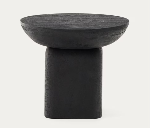 Кофейный столик La Forma Ovak T00037MA01 Черный Ø 50 см-2