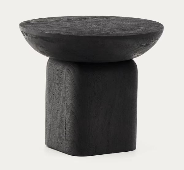 Кофейный столик La Forma Ovak T00037MA01 Черный Ø 50 см-3