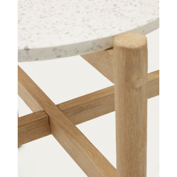 Кавовий столик La Forma Pola J0300042PR05 Ø 50 см-3