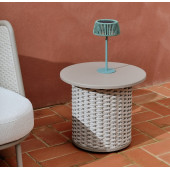 Кавовий столик La Forma Sedalis O00098RO39 Сіро-коричневий Ø 50 см