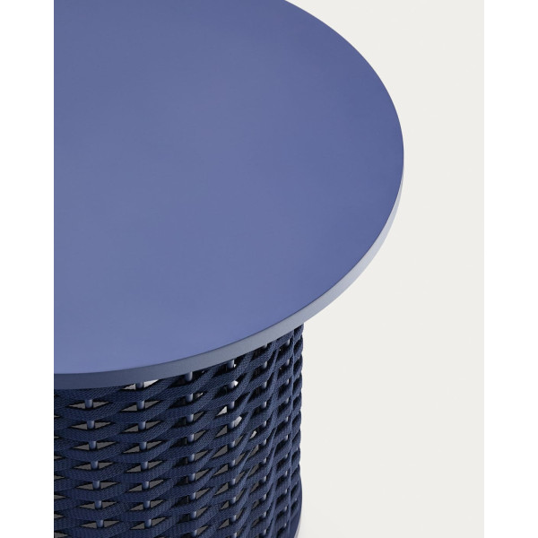 Кофейный столик La Forma Sedalis O00098RO25 Синий Ø 50 см-6