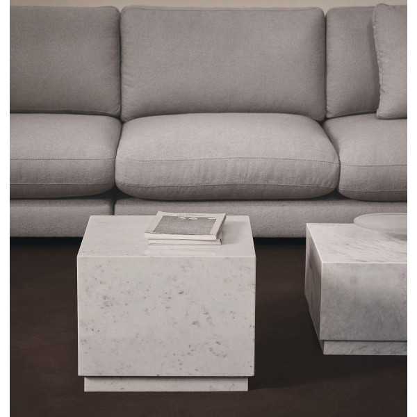 Приставной столик La Forma Sorein T00292PM05 Белый 40х40 см-0