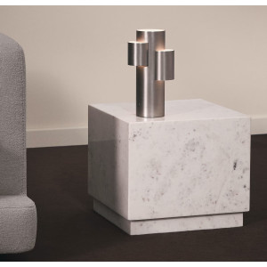 Приставной столик La Forma Sorein T00296PM05 Белый 50х50 см