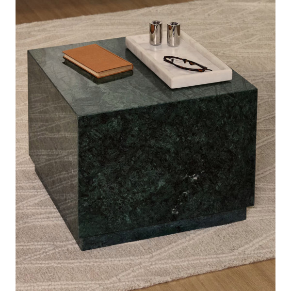 Приставний столик La Forma Sorein T00297PM06 Зелений 50х50 см-0