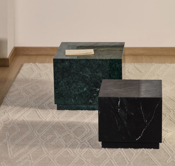 Приставной столик La Forma Sorein T00298PM01 Черный 50х50 см-2