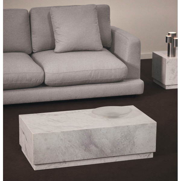 Журнальный столик La Forma Sorein T00300PM05 Белый 100х50 см-0