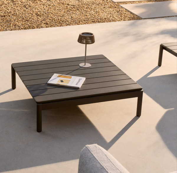 Кавовий столик La Forma Sorells O00194RR02 Сірий 89х91 см-0