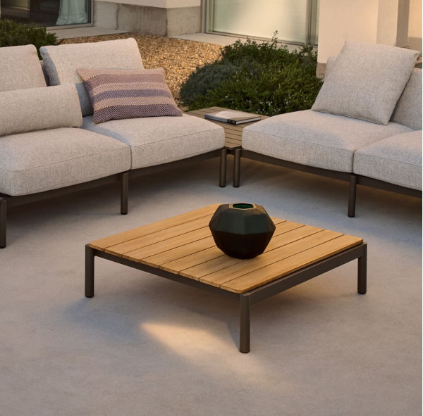 Кофейный столик La Forma Sorells O00195RR19 Зеленый 89х91 см-0