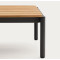 Кавовий столик La Forma Sorells O00196RR02 Сірий 63x150 см-4-thumb