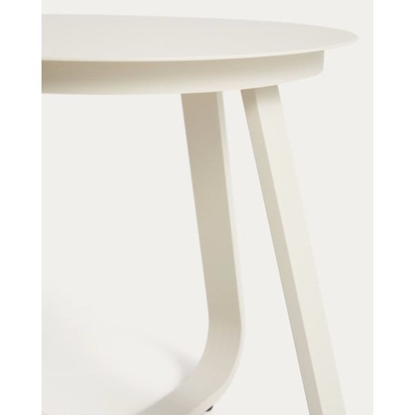 Садовый журнальный столик La Forma Tamaris O00663RR39 Экрю Ø 48 см-8