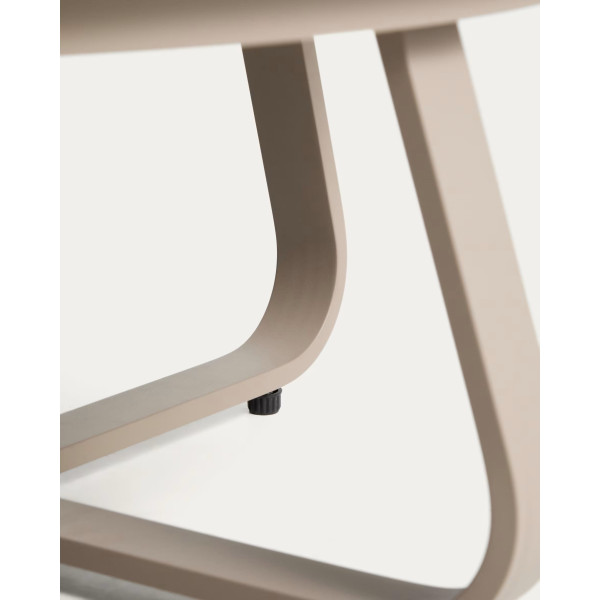 Садовый журнальный столик La Forma Tamaris O00664RR12 Бежевый Ø 80 см-8