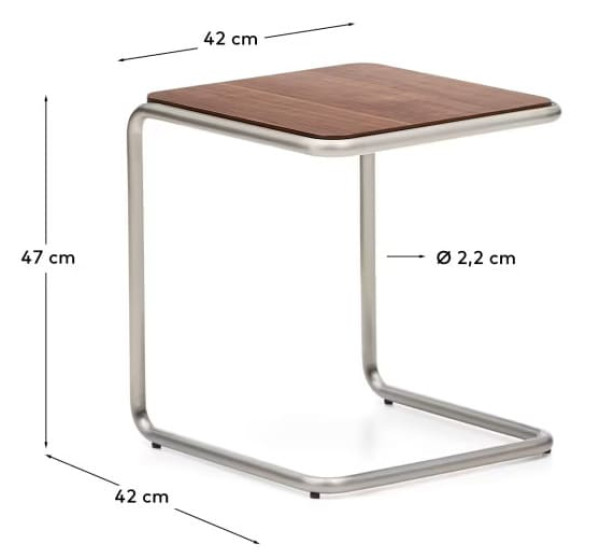 Журнальний стіл La Forma Tarsel C00154WM10 Горіх-10
